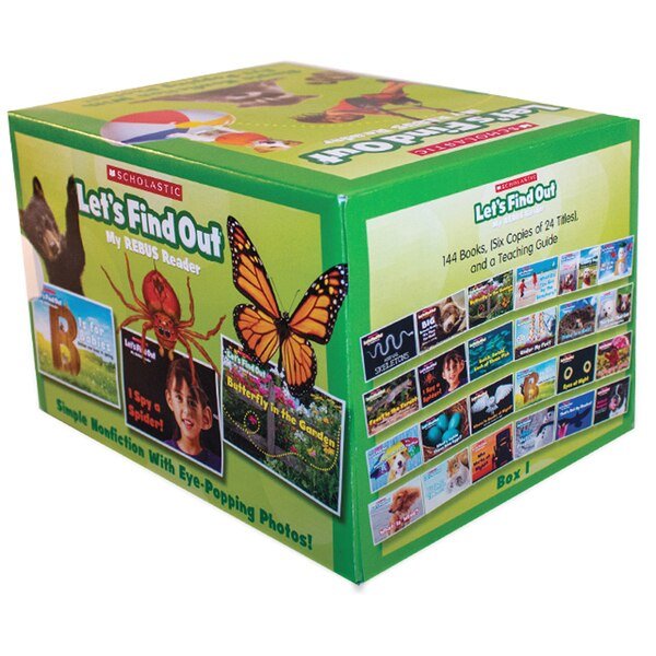 Lets Find Out - My Rebus Readers Box 1 - Multiple Copy Set, Scholastic, Mfr#: 9780545882200